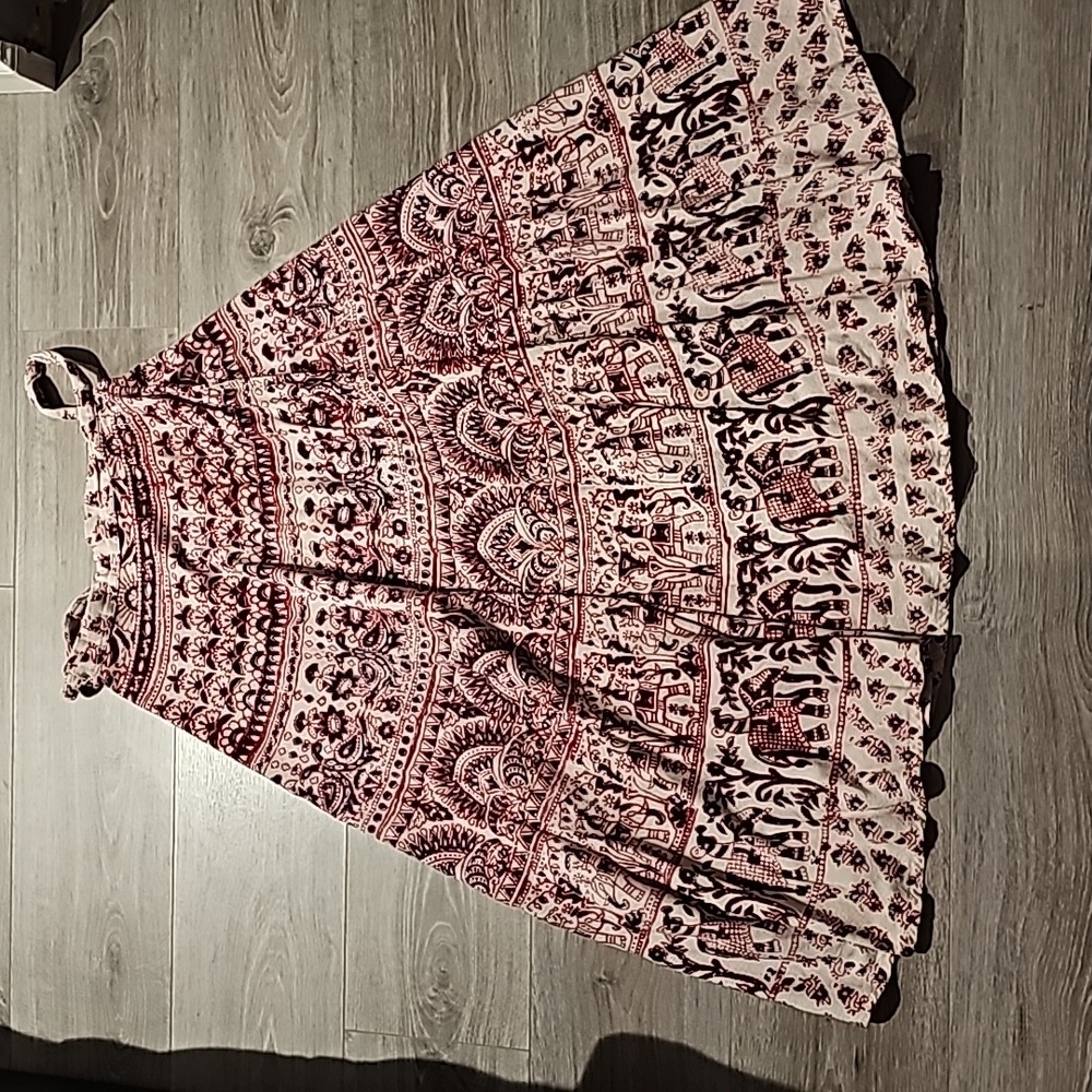 Vintage style wrap skirt